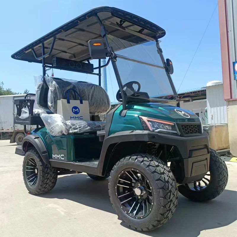 High-end Quality MMC Label 5000/7000W 48/60/72V Trolley Motorcycle Adult Scooter 4 Seater Electric Golf Cart