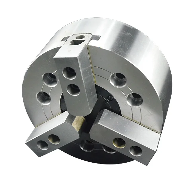 large aperture power chuck enlarged inner diameter through 3 jaw hollow hydraulic chuck 8 inch heavy duty drill chuck