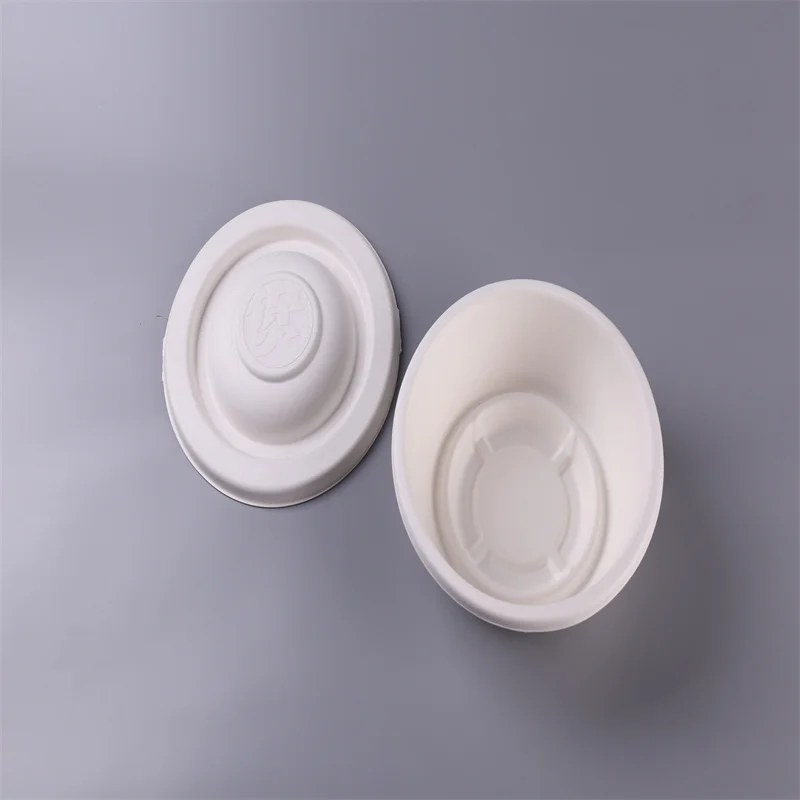 Biodegradable Sugarcane Pulp Molded  Disposable Paper Bowl