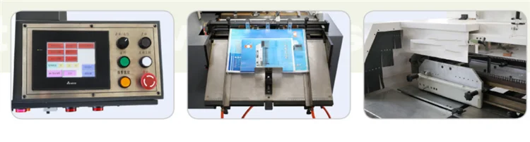 Directly factory automatic glue book perfect binder machine