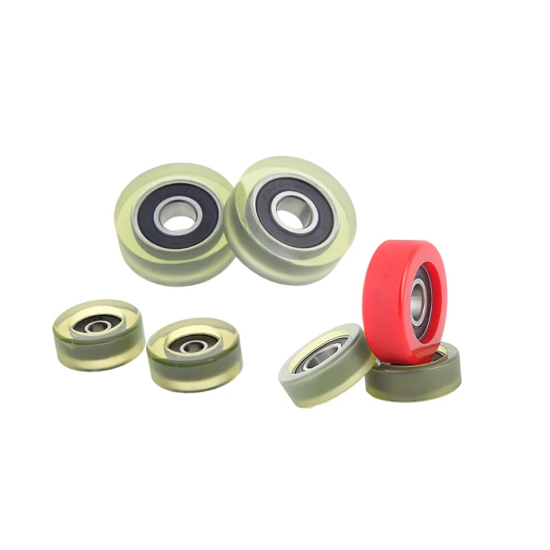 Полиуретановые бесшумные высокоскоростные Прорезиненные подшипники