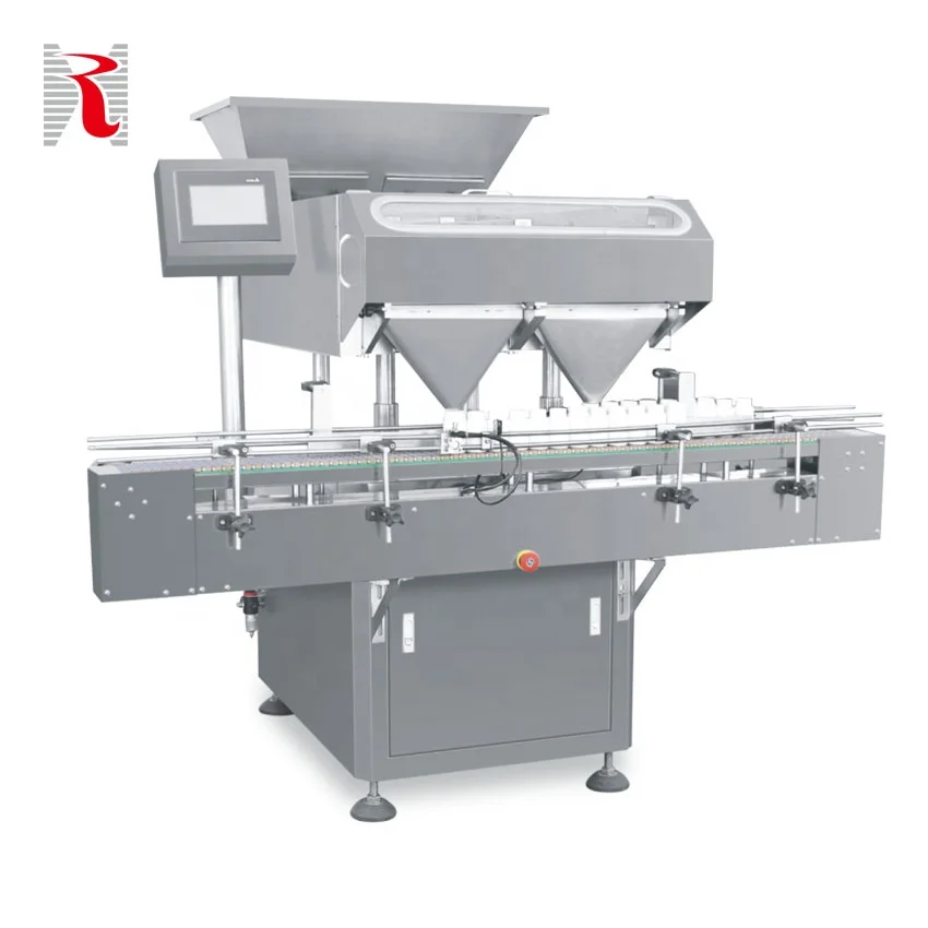 Full Automatic Bottle Capsule Tablet Filling Counting Packaging Machines Pharmaceutical Packaging Machines Line