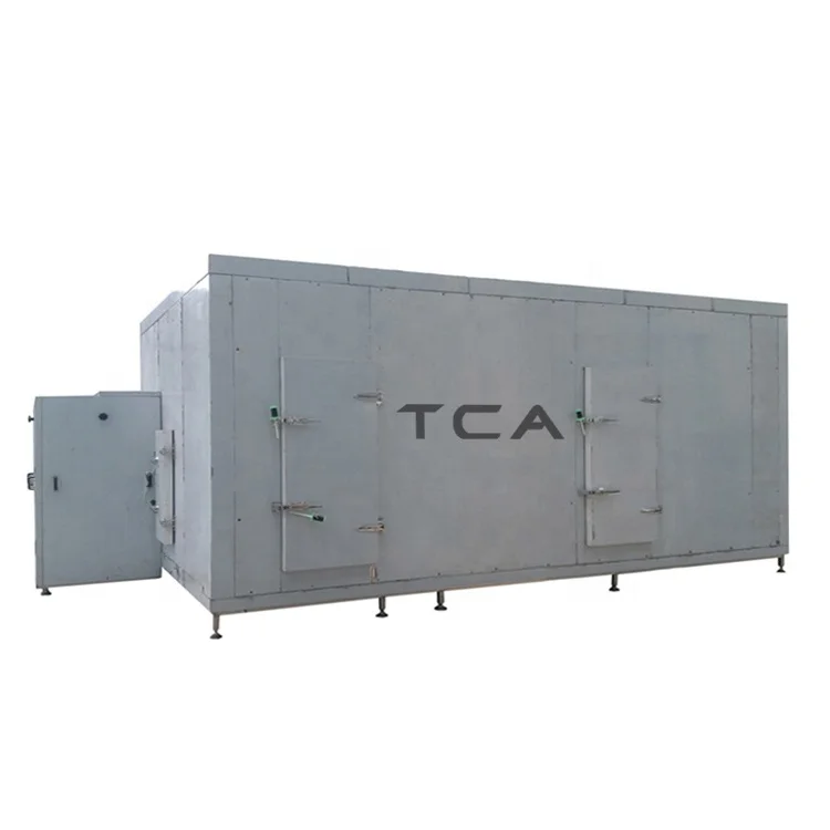 TCA Industrial manufacturer frozen fruits and vegetable processing iqf freezing tunnels blast freezer machines
