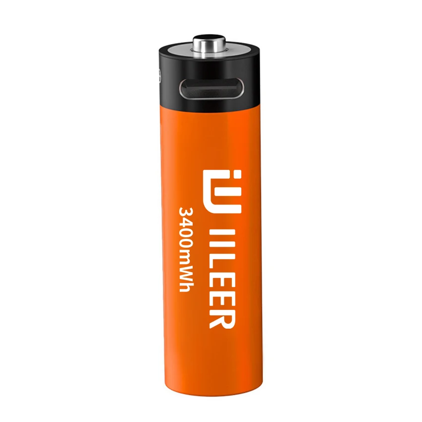 Оптовая продажа многофункциональная аккумуляторная батарея 1 5 В № с USB высокой емкостью 3400mWh 14500 литиевая
