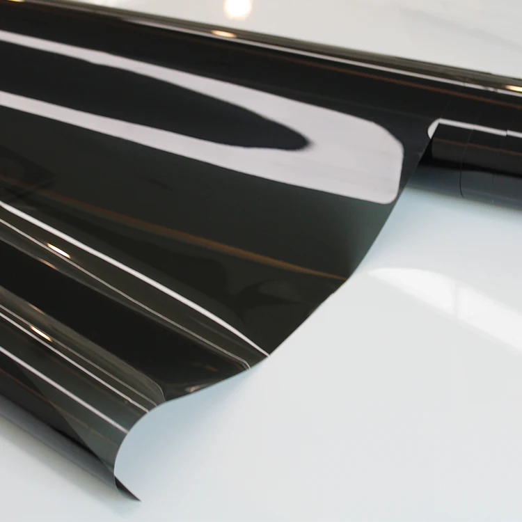 ISFFILM High Heat Insulation Low reflection IRR 95% nano carbon  1.52*30m tint glass film self-adhesive solar window tint film