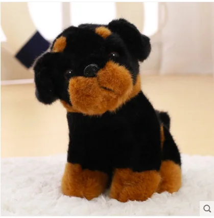 Custom cute lifelike plush dog toys