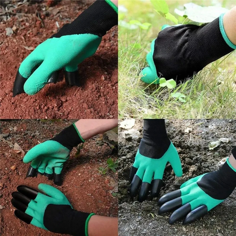 Thorn Protection Waterproofing Anti Fouling Flower Planting Garden Claw Digging Gloves Gardening Gloves