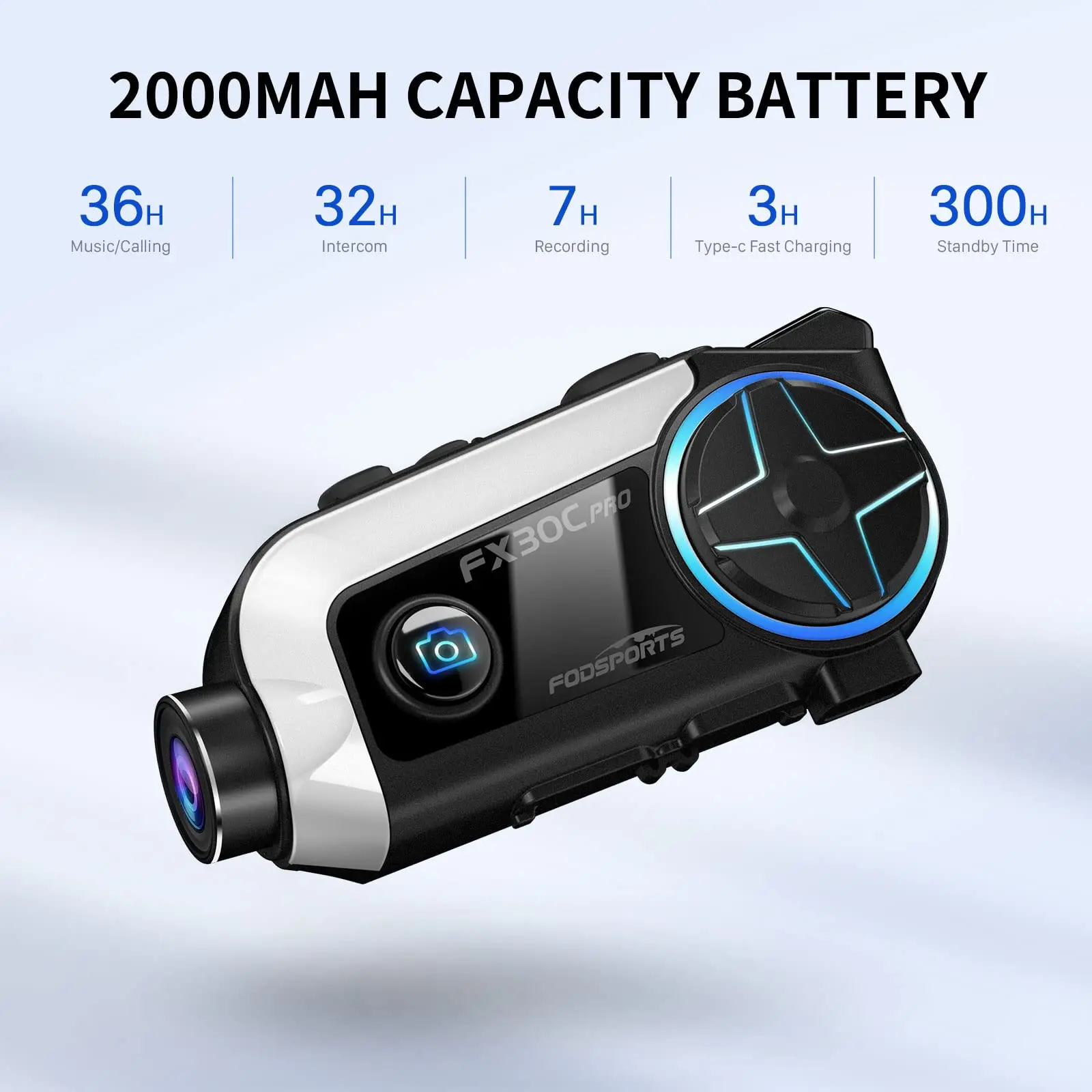 full duplex 1000m 2 riders wireless helmet intercom interphone bluetooth motorbike motorcycle helmet intercom headset