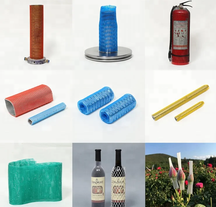 
Plastic Elasticity Mesh Sleeve Tubular Protection Net for Metal Tube 