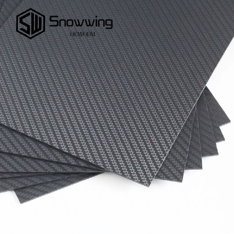 Made in Taiwan 1705*805*4mm aero material professional 100% carbon fiber 3K CFRP sheet