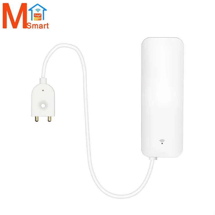 P66 Waterproof Water Immersion Remote Control Home Security Tuya Smart WIFI Water Leak Flow Sensor