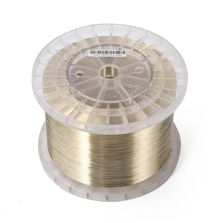 Лидер продаж Золотая латунная проволока EDM диаметром 0 1-0 3 мм с цепью латунь на