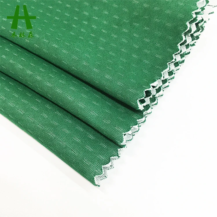 Mulinsen Textile 100% Polyester Cationic Dyed Birdeye Mesh Fabric