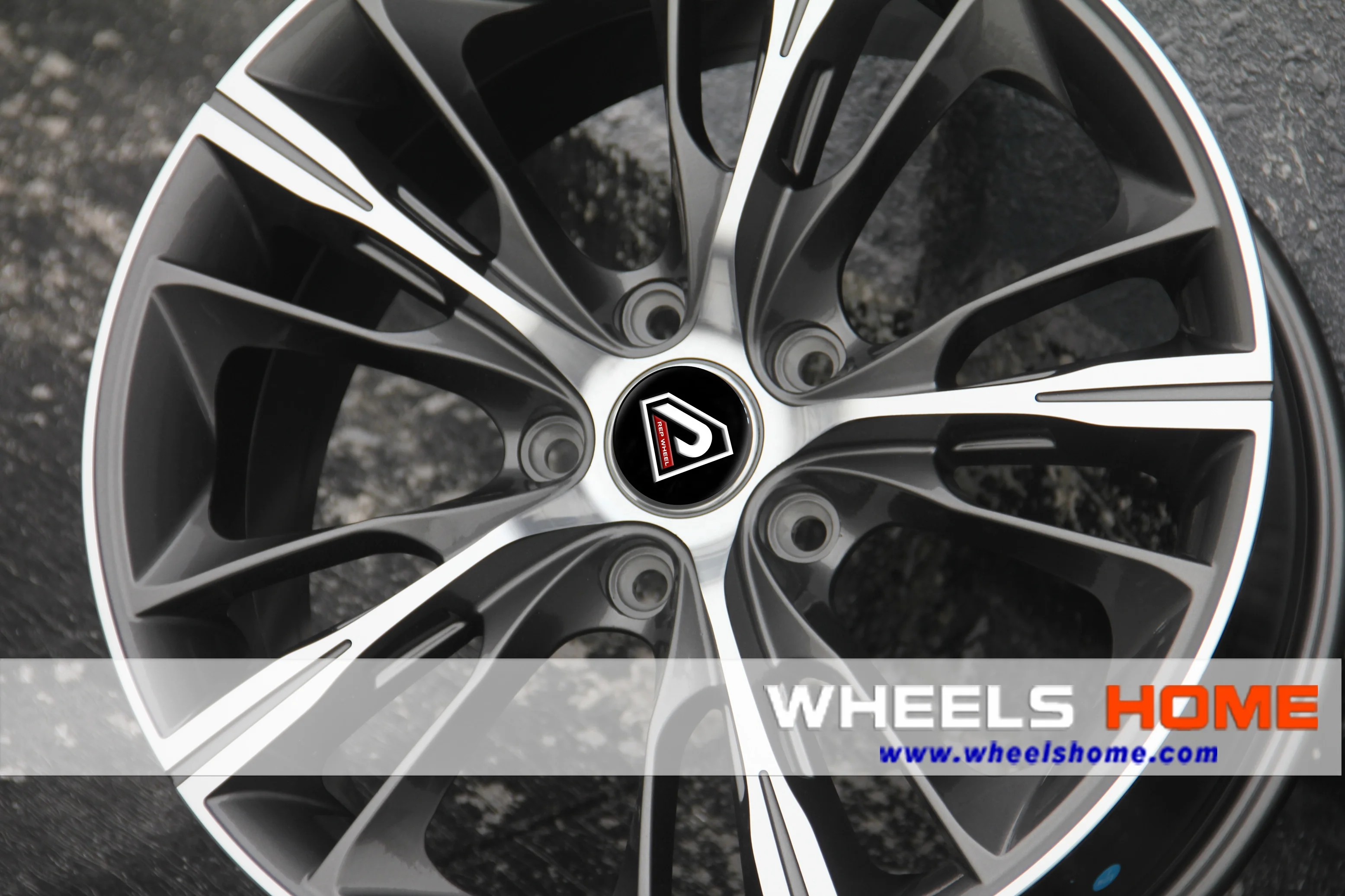 Rep:742,Chinese VIA JWL high quality M4 design 18x8.0  rodas car rim, wheels 5x120