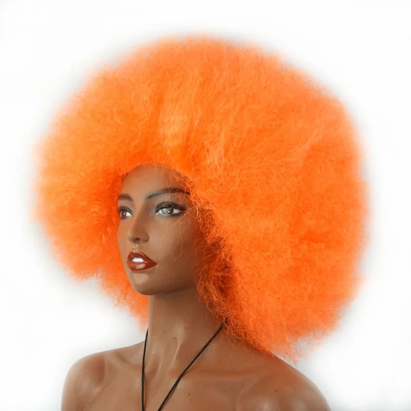 Wholesale Cheap Large Fluffy Afro Explosive Activity Props Party Synthetic Funny Wigs