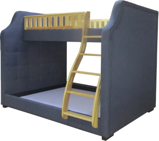 Modern Solid Wood Children Bedroom Furniture Princess Castle with Stairs Double Children Bed