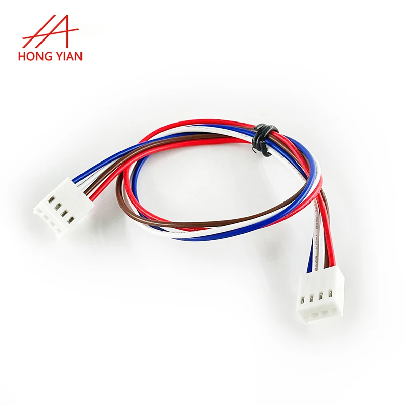 Terminal Harness Wire Customization 3 5 7 12 24 55 Pin Red and Black Blue Automotive Wire Harness Connector