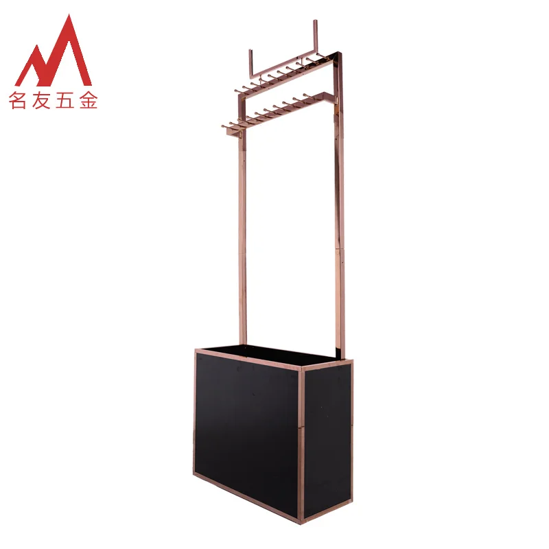 More than 20 years experience factory direct free standing stainless steel rectangular belt display rack for super market