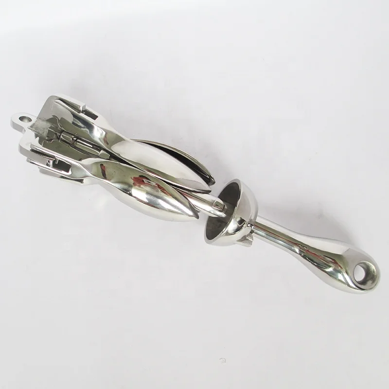 Складные небольшие якоря для лодок из нержавеющей стали, 1,5 кг