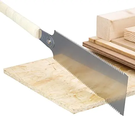 Premium quality double edge cutting hand japanese pull saw high carbon steel woodworking japanese ryoba saw