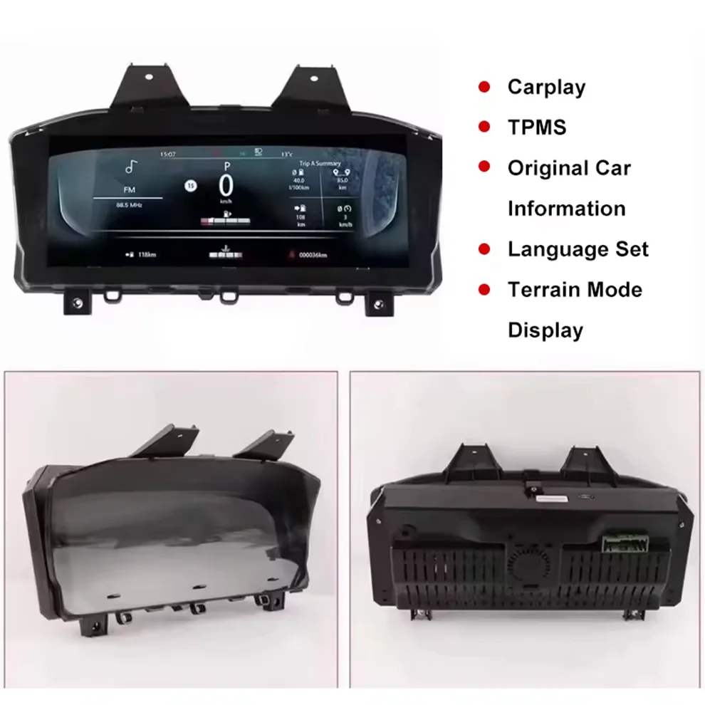 12.3 inch LCD digital cluster instrument panel speedometer for Land Rover Range Rover vogue sport 2012-2016 Car Touch Screen