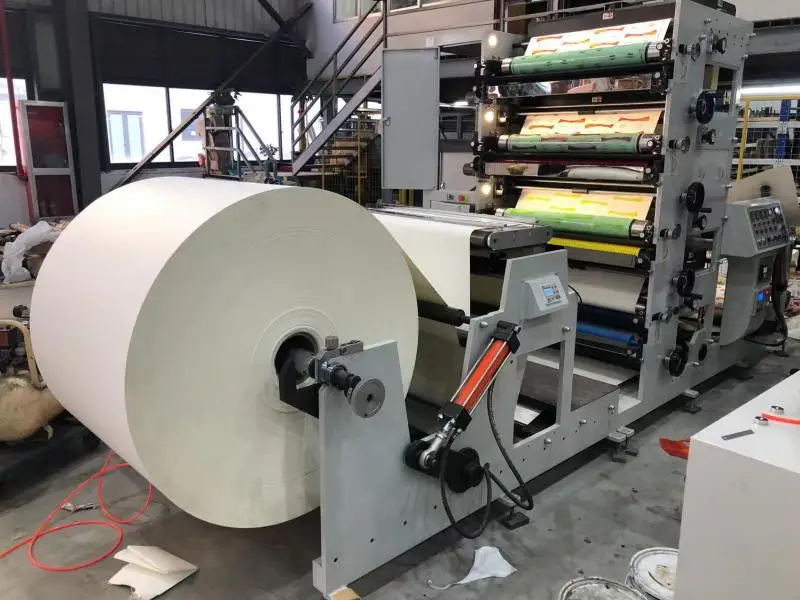 4 Color Paper Cup Printing Conjoined Die-Cutting Machine