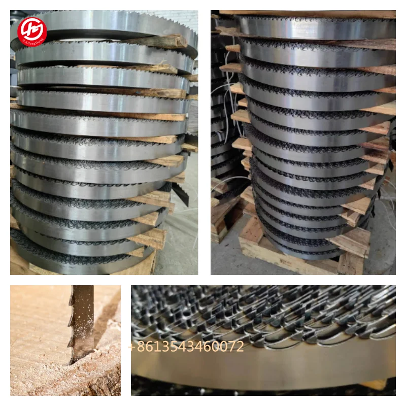 Carbon Steel Cutting Band Saw Blade Suitable For Sawmill Machine
