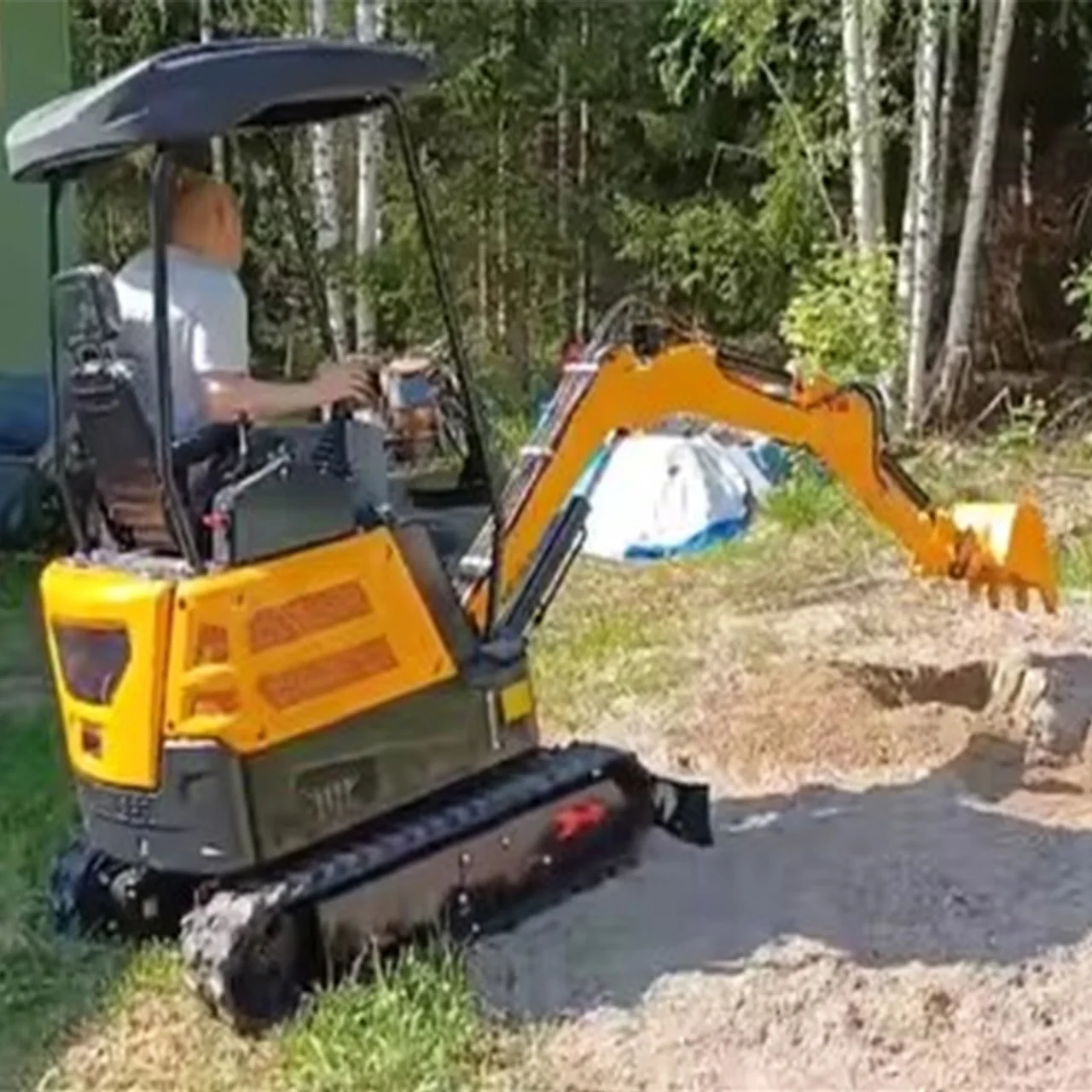 Fast delivery excavate a mini digger excavator high quality new excavators machine for sale
