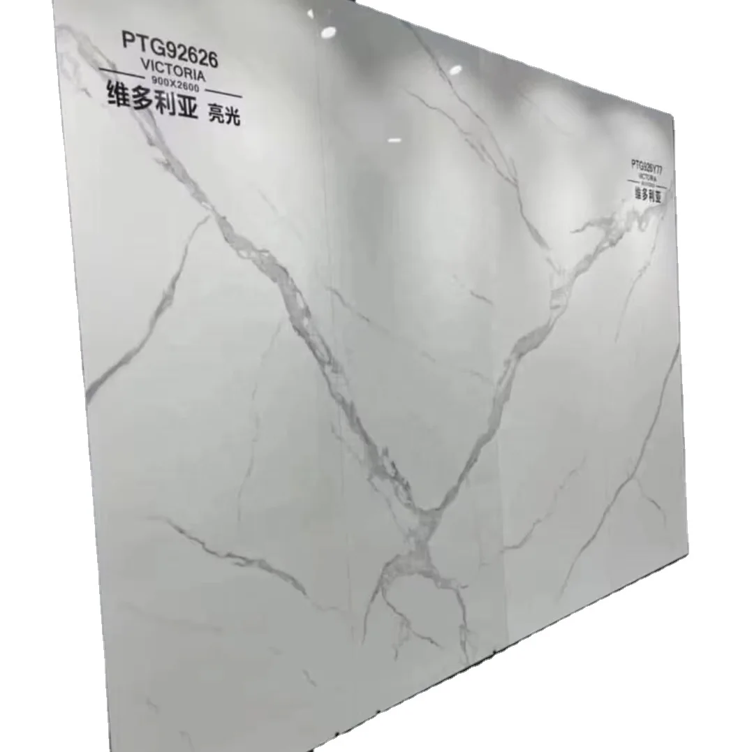 High Glossy Marble Sheet Wall Decorative Board Flexible 1220*2440mm 3mm UV Coating Waterproof Interior PVC Wall Panel Sheet FOB