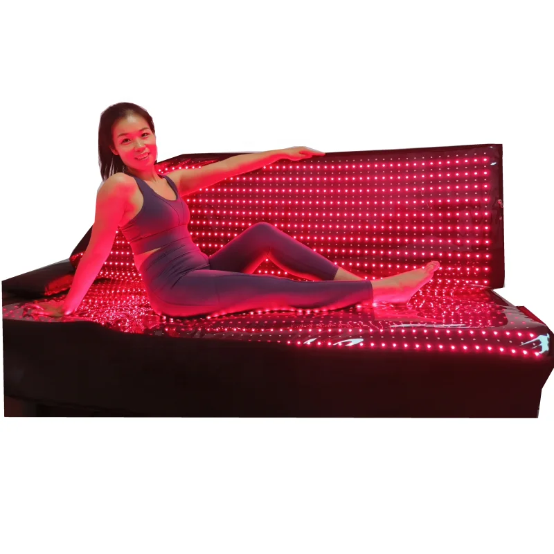 Trending products 2024 new arrivals Sauna Spa LED Capsule 850nm 660nm Sleeping blanket Infrared red Light Therapy pod