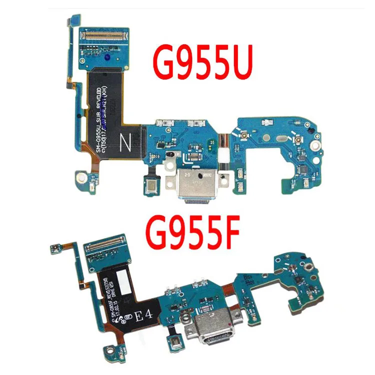 S8 + Plus USB зарядный порт Зарядное устройство Док-станция микрофон гибкий кабель G955U