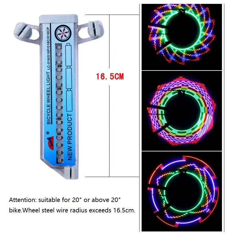 XDLTECH Bicycle Tyre Motorcycle  Bike Tire Wheel Light 32pcs LED Flash Spoke Light Lamp Cycling Lights For 20 24 26 Inches Wheel