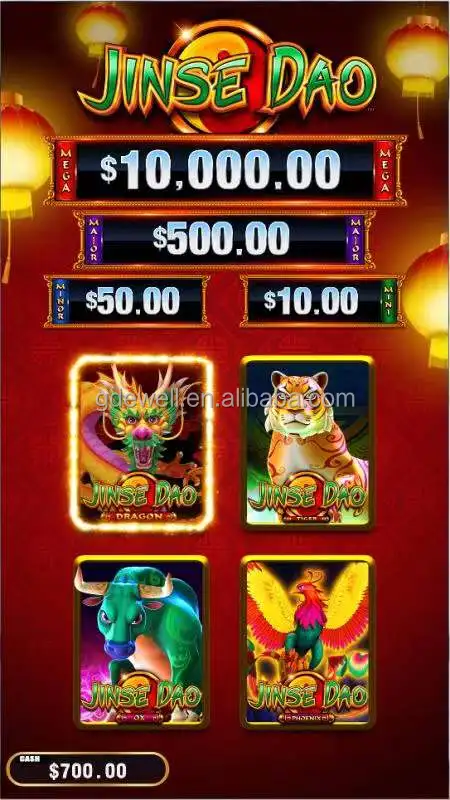 New Arrival Multi Slot Games Jinse Dao 4in1 Games Software Slot Game Cabinet Sales