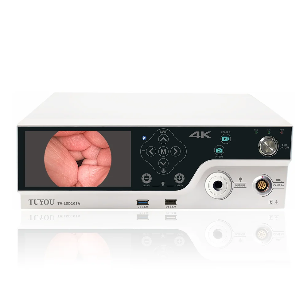 TUYOU 4K Ultra HD USB Video Recorder Function Medical Endoscopy Camera System with Led Light Source