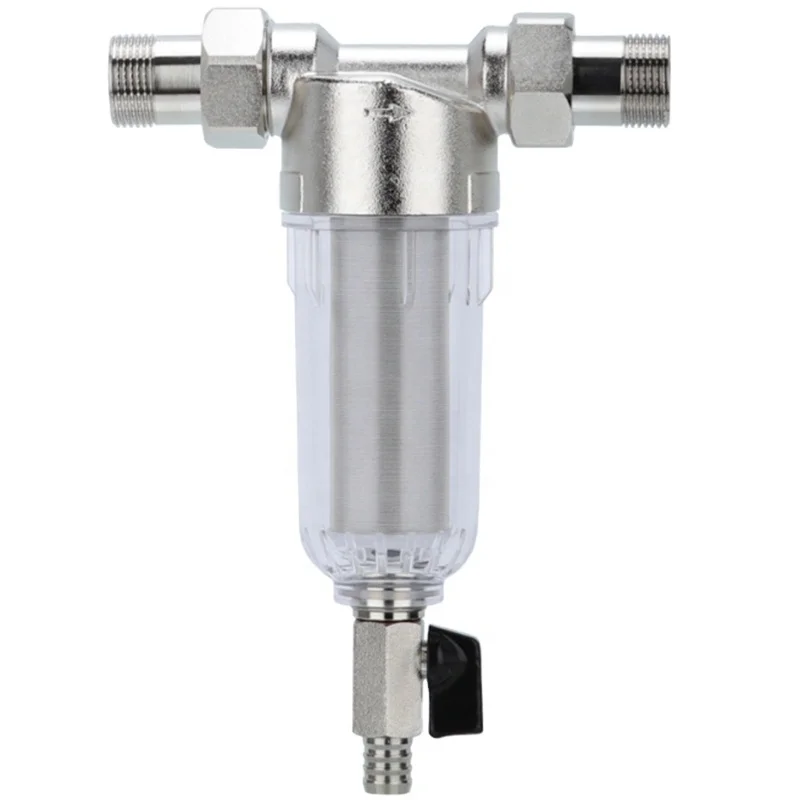 
Interface Front Backwash Water Purifier Pre Filter Descaling Household Bathroom 