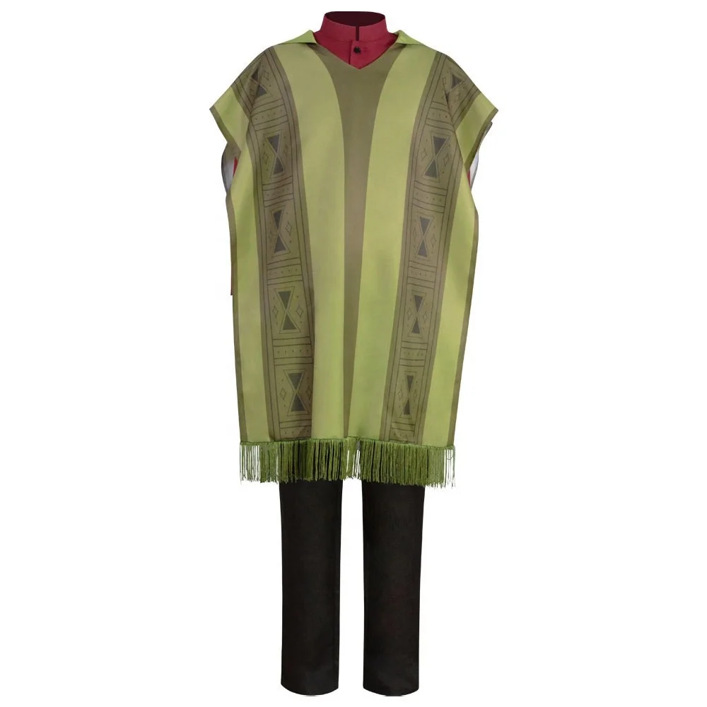 New Boys Poncho  Movie Costume For Father Son Kids Halloween Children  Cosplay