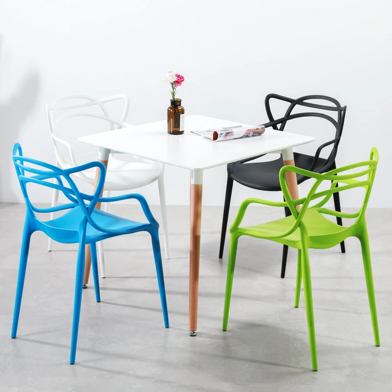 Hot Sale Factory  best price Wedding Events   Restaurant Furniture Leisure Chair Canteen PP Plastic   Dining Room Chairs