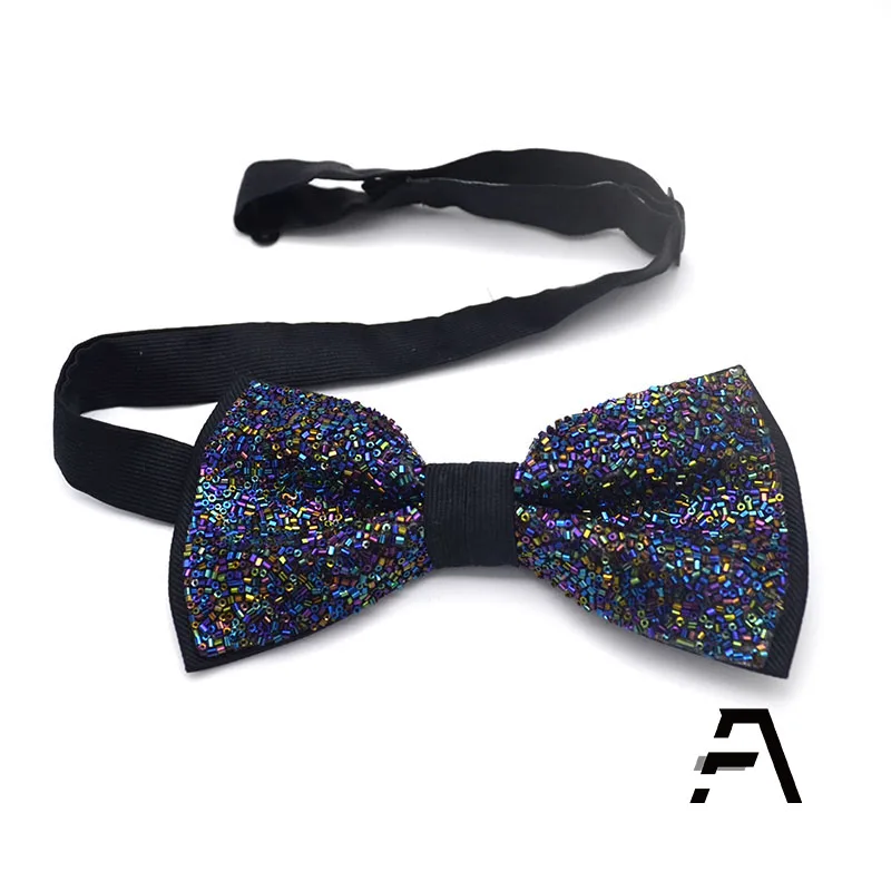 Custom Personalized Crystal Jewelry Men Bow Ties