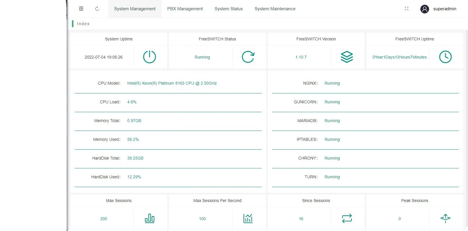 IPPBX  system Voip PBX sip phone system  server support 100 sip trunks  1000 users  100 Concurrent Calls fxo sip gateway