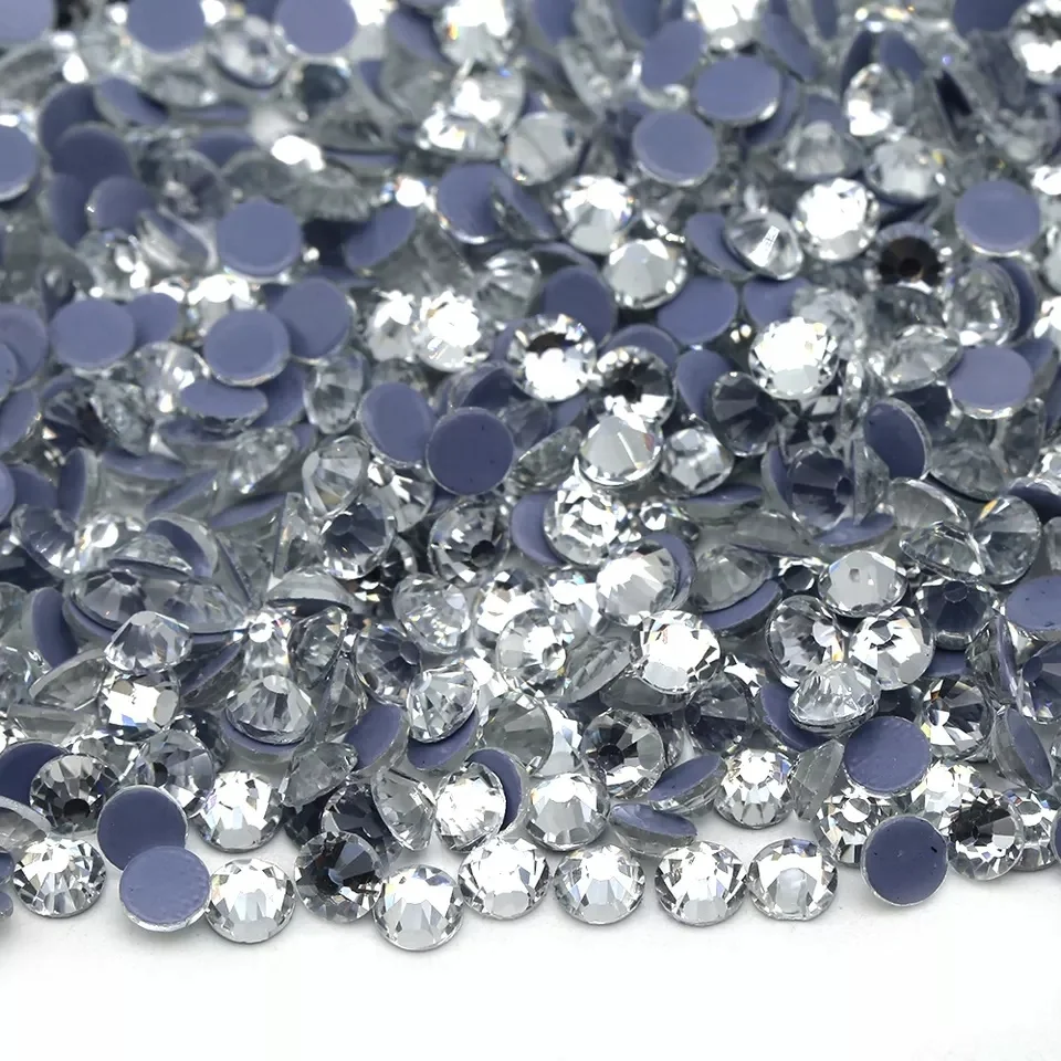 High Quality Smoke Topaz Hotfix Rhinestones For Nail Art/Shoes/Garment Accessories