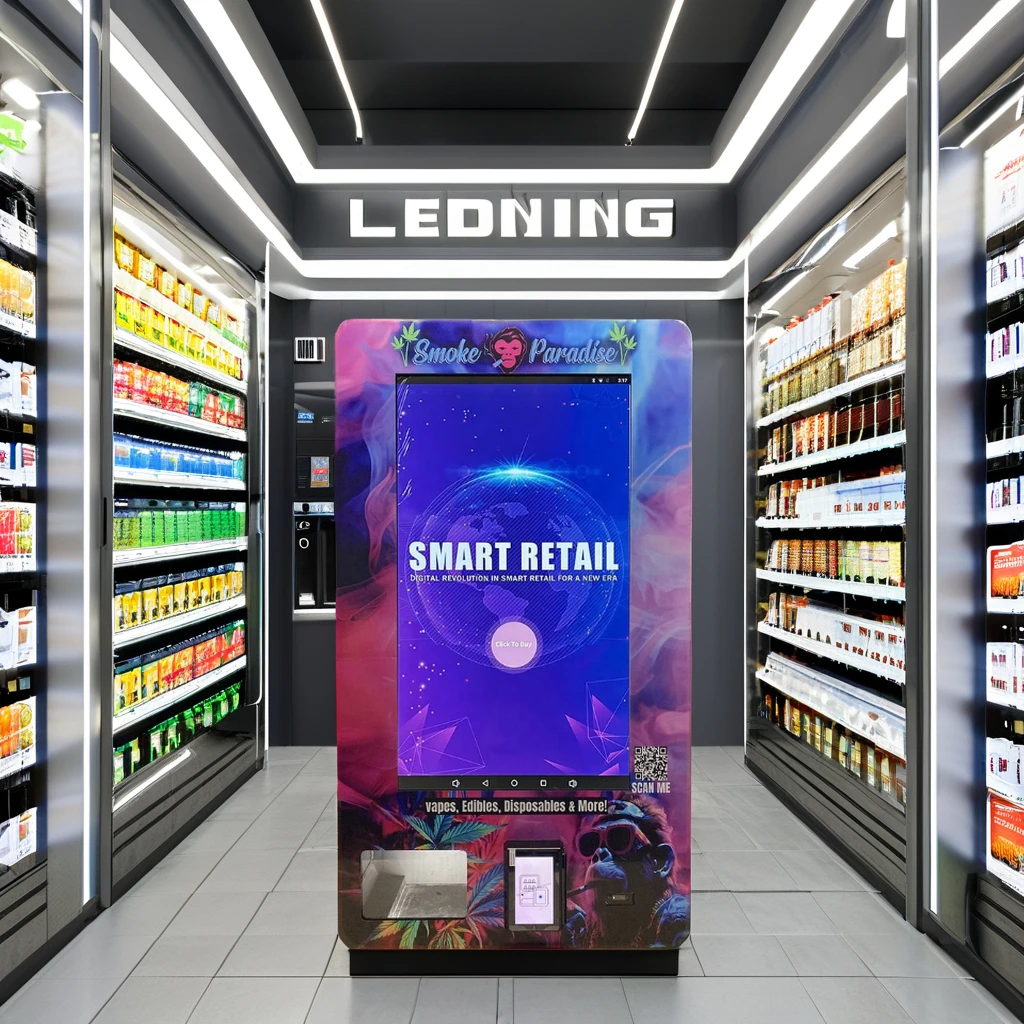 Fully Automatic 32 inch touch screen Mini wall mounted vending machine automatic  condom vending machine