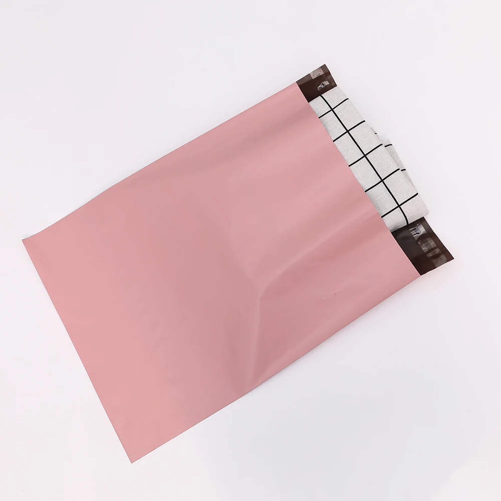 14x20inches Pink Poly Mailer Ready To Ship or Custom Logo Self Seal Plastic Shipping Bag Postage bag