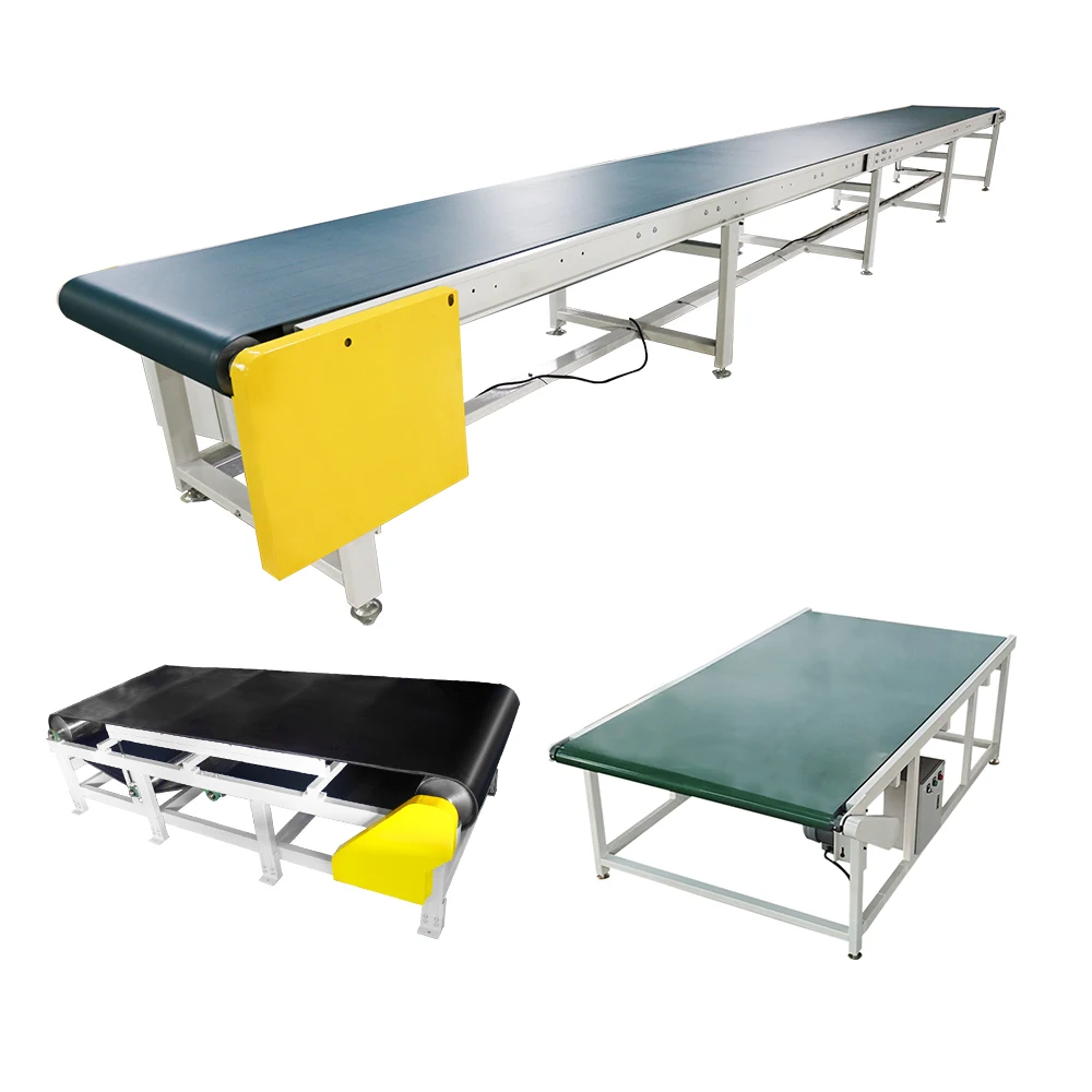 Assembly Line Industrial Small Conveyor Belt System For Chicken Manure