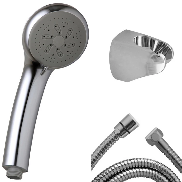 High-Pressure Rainfall Shower Head and Handheld Shower Combo 3 functions chrome ABS handheld shower Kits