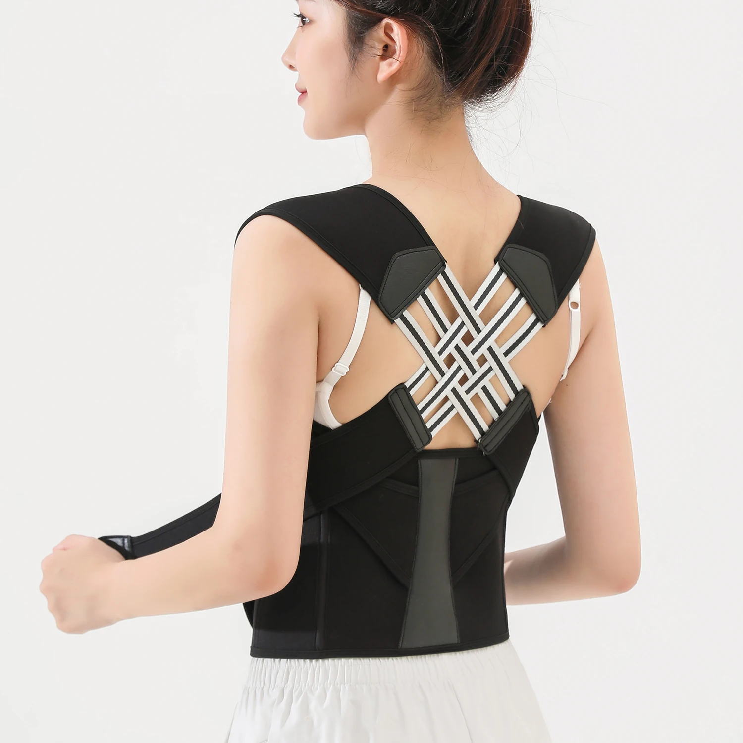 Posture Corrector for Women and Men Adjustable Shoulder Posture Brace Back Straightener Posture Used for Middle and Upper Spine