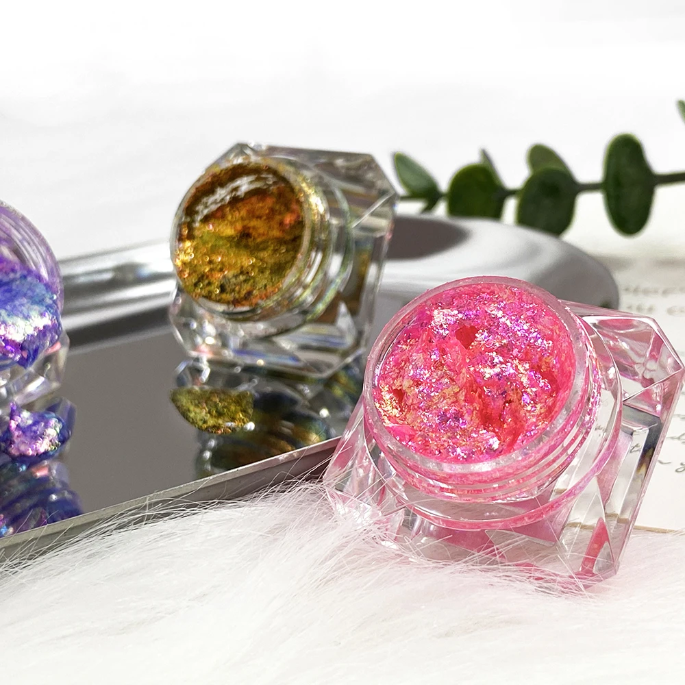 custom Shimmer eyeshadow gel Makeup Glitter High Pigmented Multichrome Customized Private Label Eyeshadow