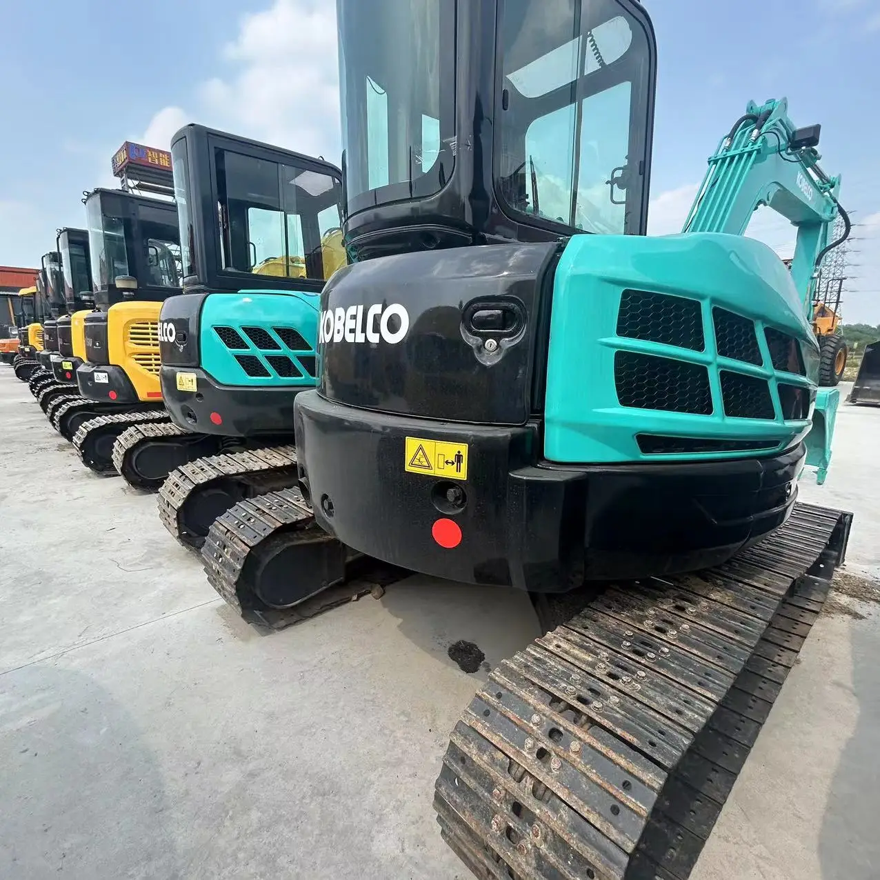 Оригинальная японская хорошо защищенная б/у Kobelco SK55 с функцией работы сверху SK210/SK200 высокопроизводительной и приятной системой двигателя