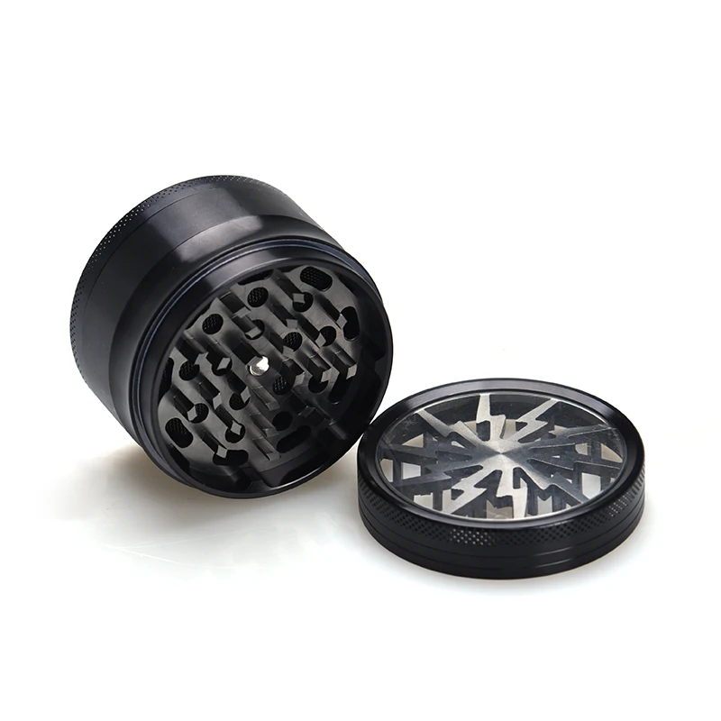 Custom pink grinder 60mm wholesale herb grinder aluminium alloy grinding tobacco