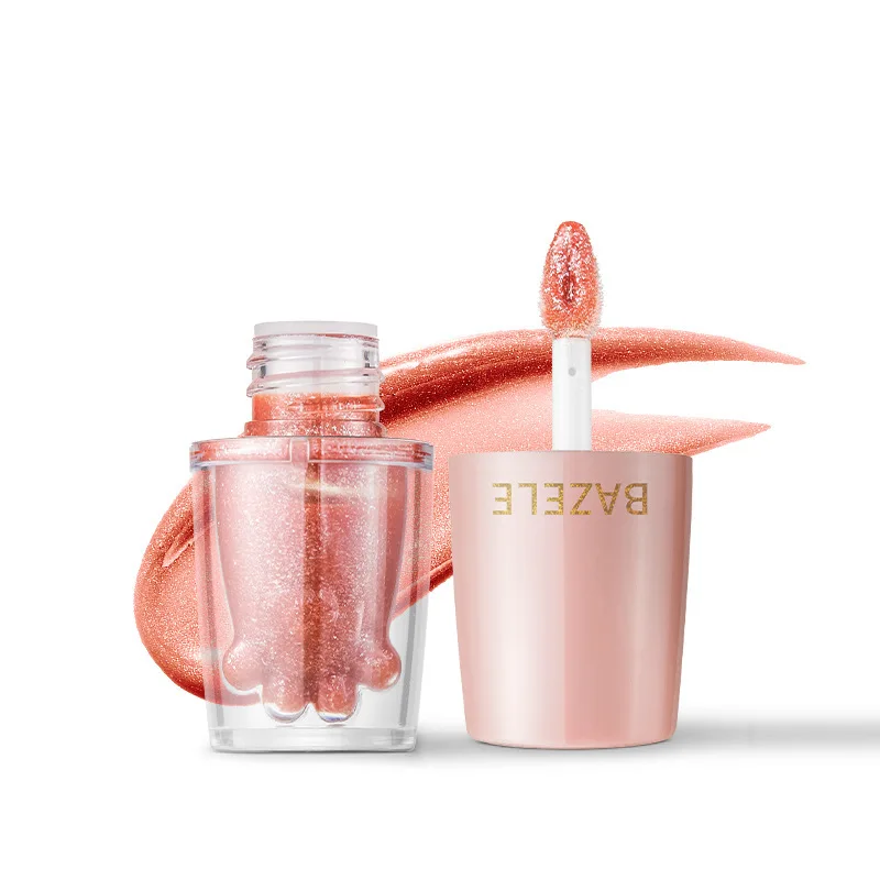 Student Party Lip glaze lovely girl moisturizing quick dry film lip Serums Face white makeup Lip glaze