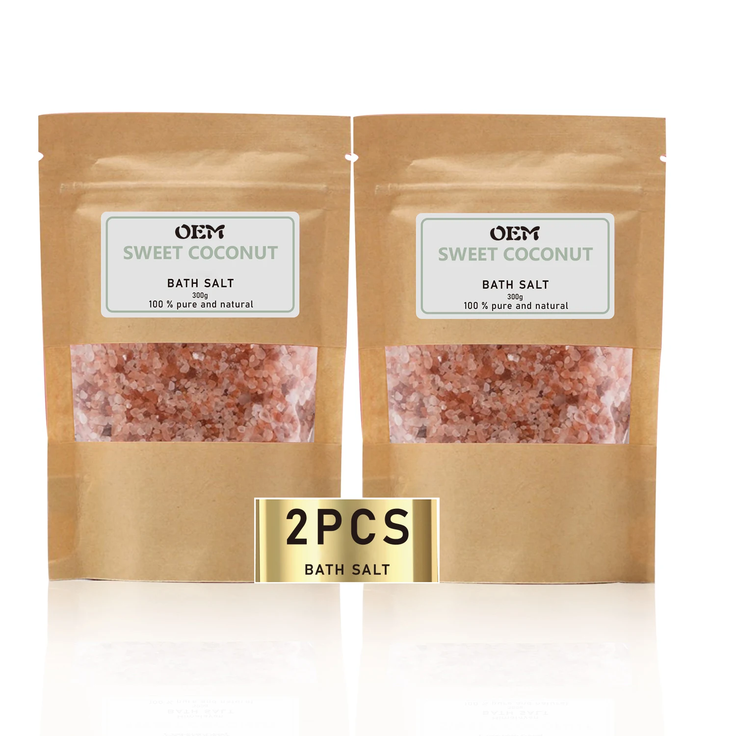 2*300 г 100% натуральная морская соль